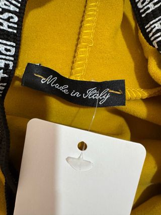 Blusa con zip e cappuccio taglia unica