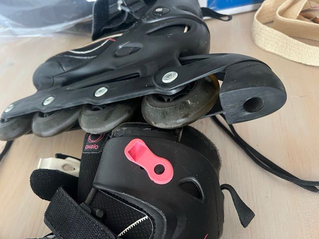 Patines en línea negros