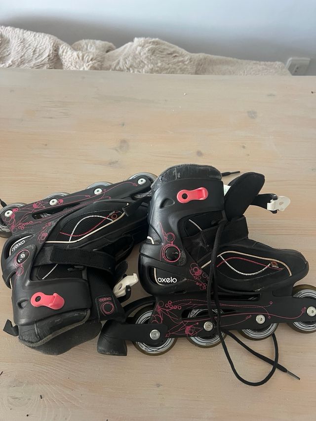 Patines en línea negros