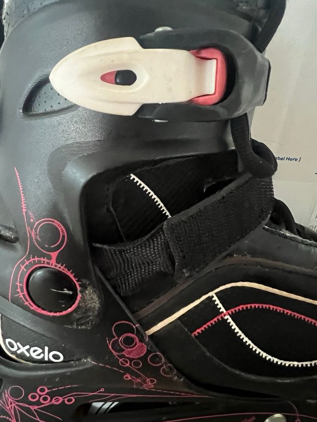 Patines en línea negros