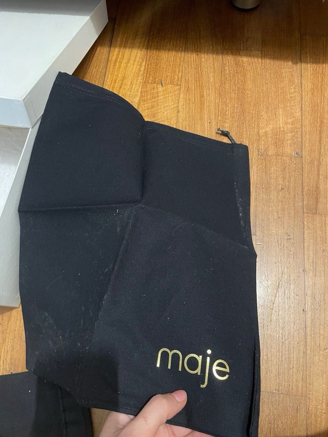 Scarpe Maje Platform Glitter