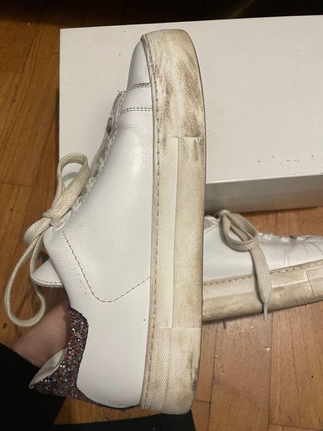 Scarpe Maje Platform Glitter