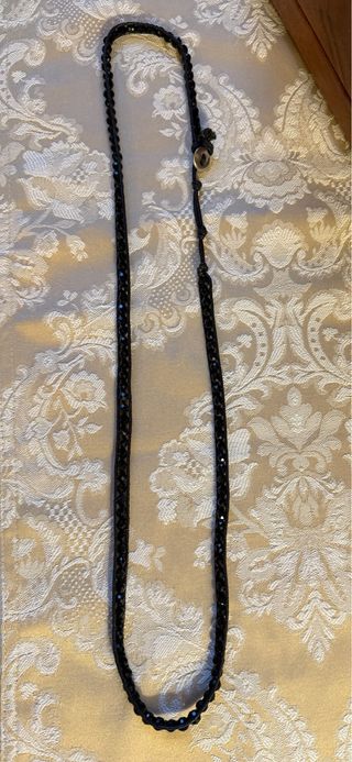 Bracciale/collana pietre nere