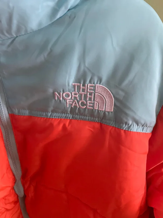 Chaqueta The North Face Naranja y Azul