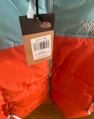 Chaqueta The North Face Naranja y Azul