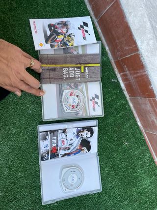 Juegos PSP MotoGP y FIFA 08