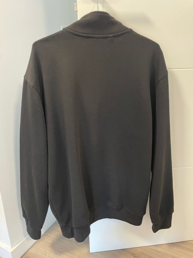 Jersey Cuello Cremallera Lefties Hombre Negro M