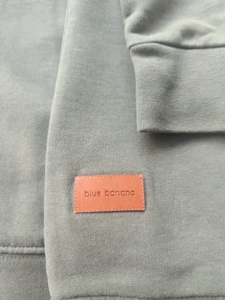 Sudadera Blue Banana Verde Talla M