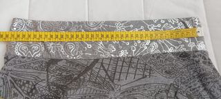 Falda Desigual Talla L Mariposas