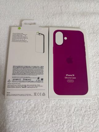 Cover iPhone 16 Silicone MagSafe Viola