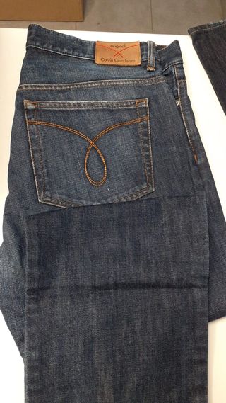 Jeans Calvin Klein Hombre Azules