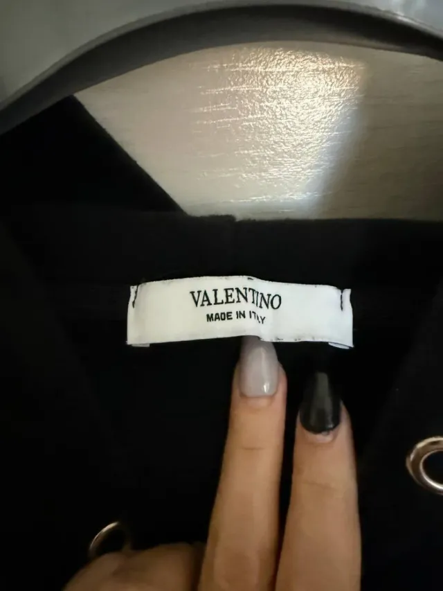 Felpa Nera con Stampa - Taglia L