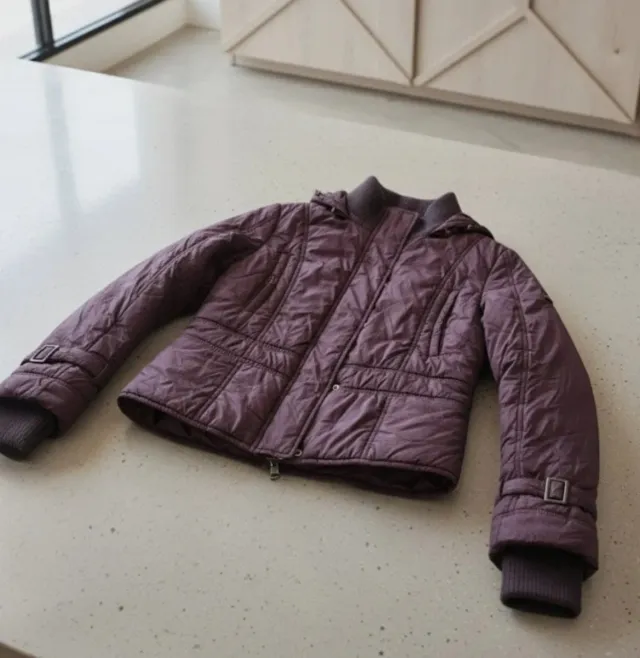 Parka Adolfo Domínguez Morada