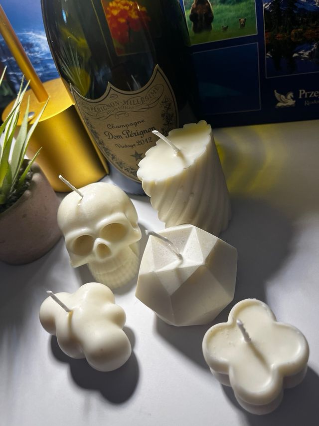 Velas artesanales de soja x 5