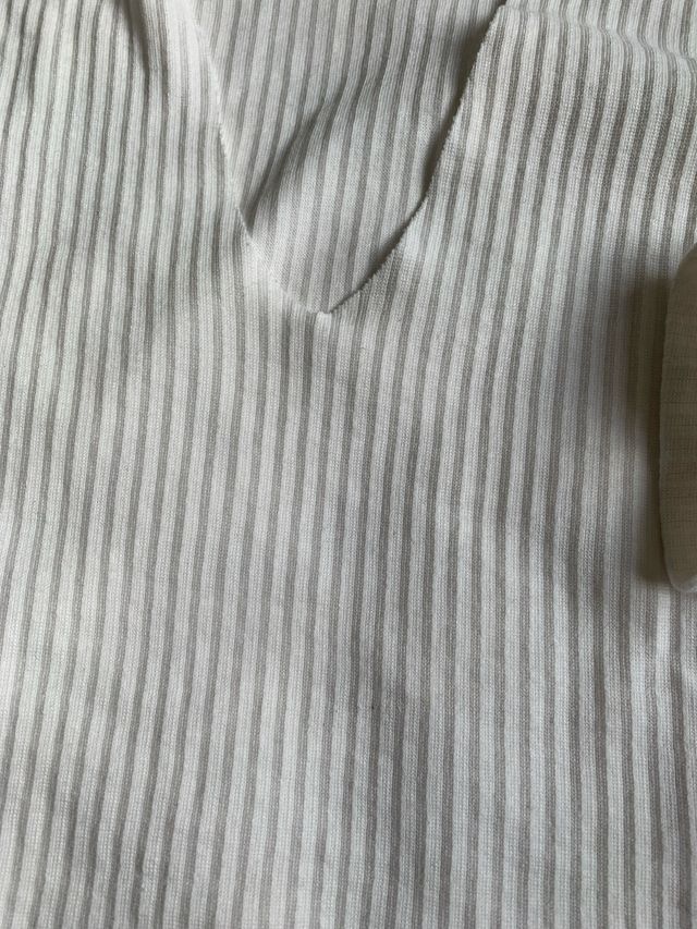 Top corto blanco Missguided