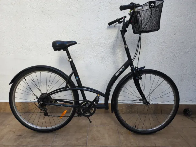 Bicicleta de ciudad Decathlon elops