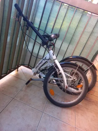 Bicicleta plegable 6 marchas