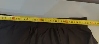 Falda marrón vuelo con lazada