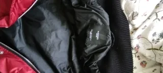 Chaqueta de plumas hombre roja