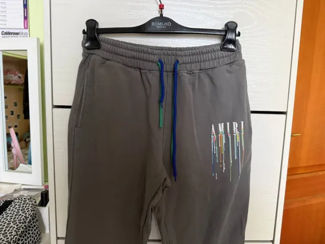 Pantaloni Tuta Grigio Taglia M