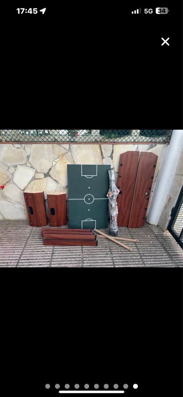 Futbolin de Madera nuevo