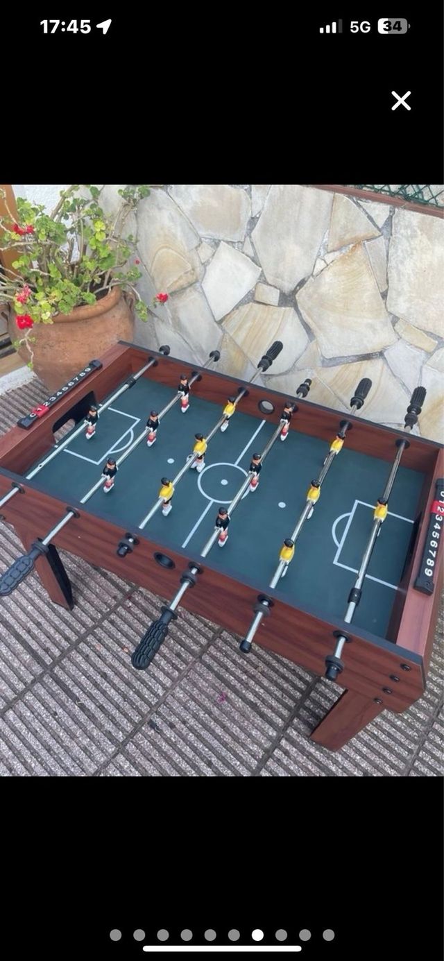 Futbolin de Madera nuevo