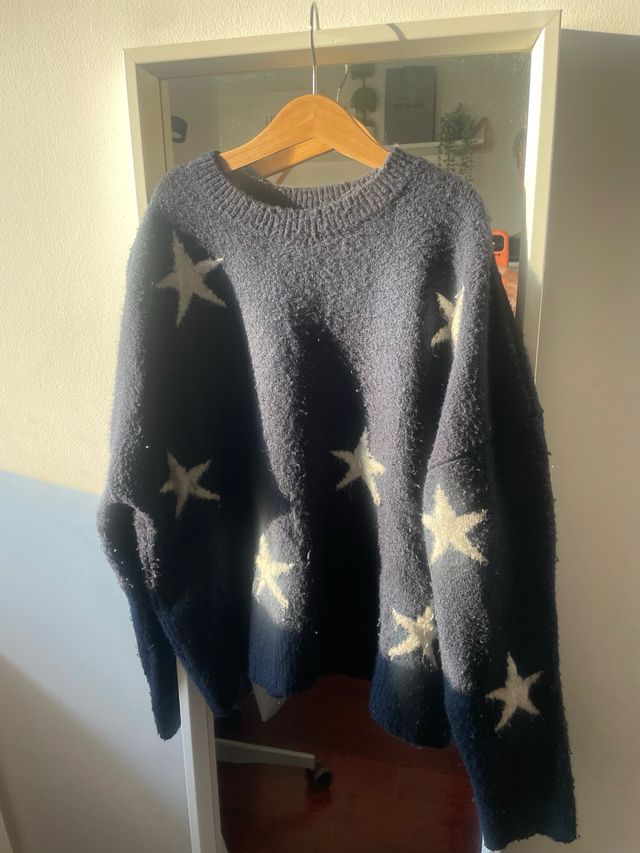 Jersey Subdued estrellas azul y blanco Talla única