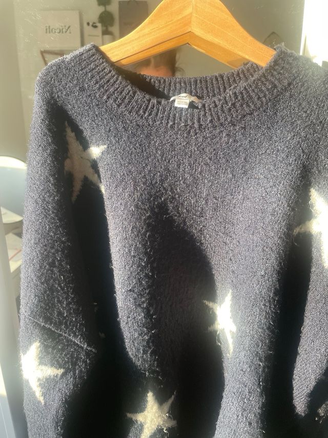 Jersey Subdued estrellas azul y blanco Talla única