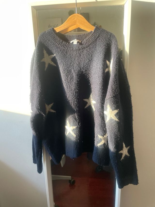 Jersey Subdued estrellas azul y blanco Talla única