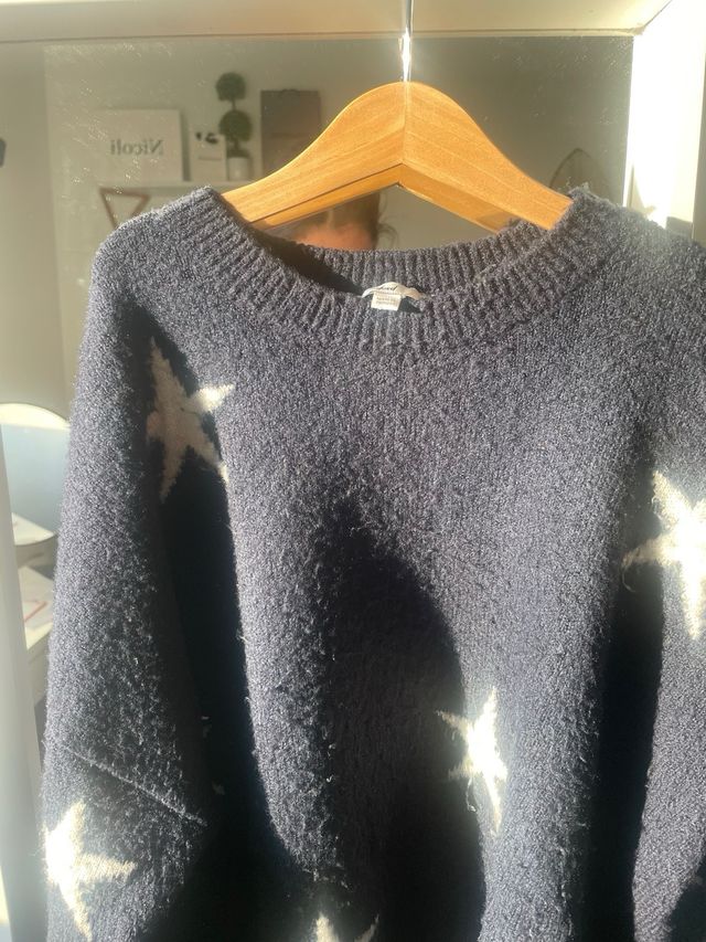 Jersey Subdued estrellas azul y blanco Talla única