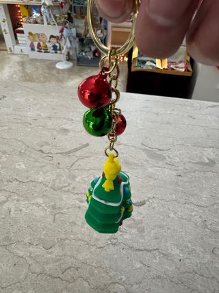 Portachiavi Albero di Natale con Campanelle