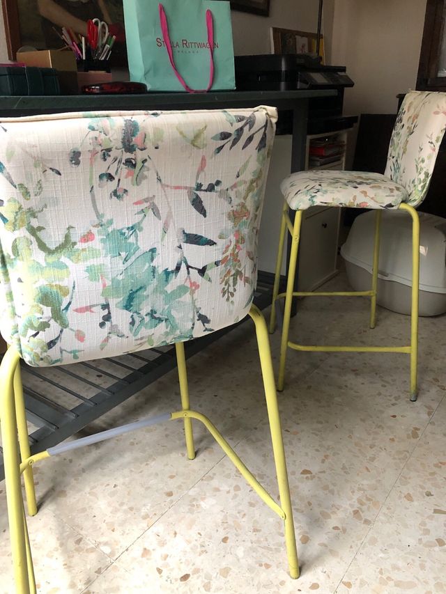 Pareja de taburetes Stig customizados