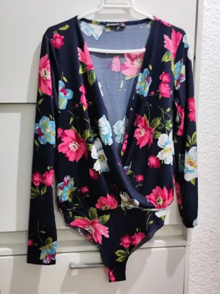 Body estampado floral Stradivarius