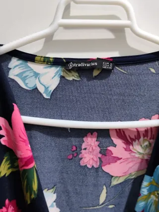 Body estampado floral Stradivarius