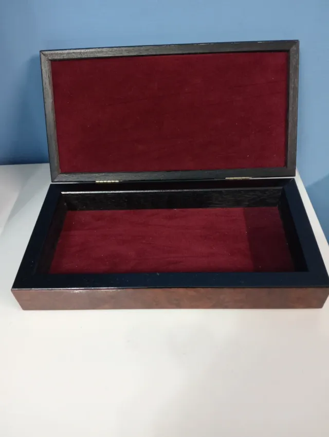 Scatola portaoggetti con dipinto Napoli