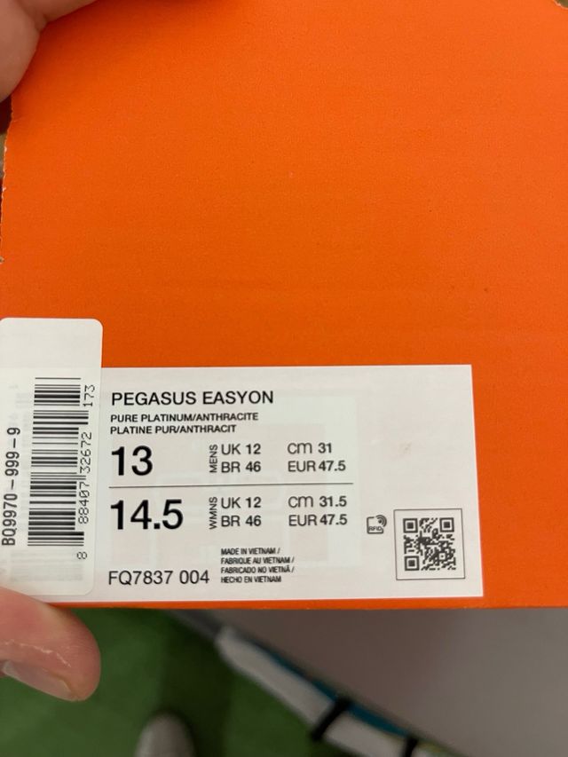 Nike Pegasus EasyOn Grigio/Bianco