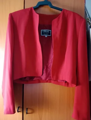 Blazer Rojo Clóe Talla M