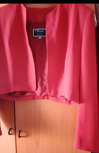 Blazer Rojo Clóe Talla M