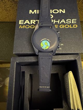 Swatch Moonshine Gold Bioceramic