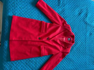 Cappotto rosso elegante