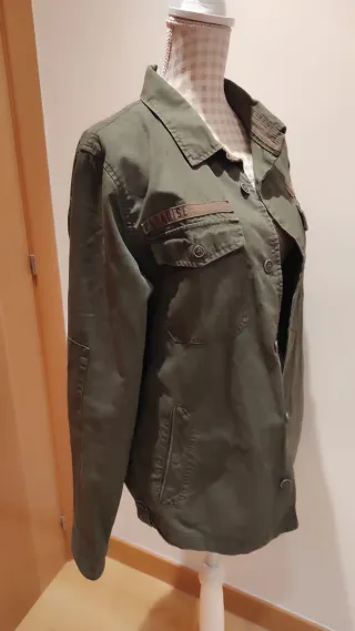 Chaqueta/Cazadora Verde Militar TikTok