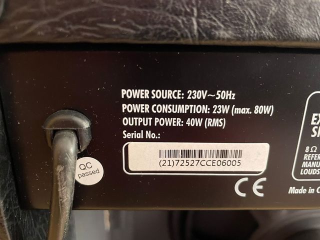 Amplificador Harley Benton HB-40R