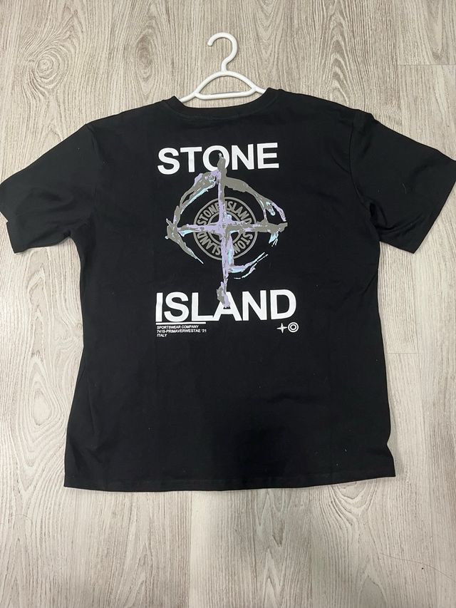 Camiseta Stone Island Negra