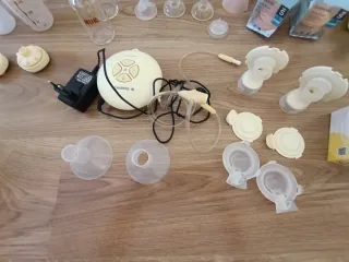 Sacaleches Medela Doble + Accesorios