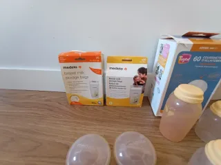 Sacaleches Medela Doble + Accesorios