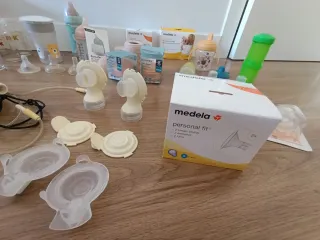 Sacaleches Medela Doble + Accesorios
