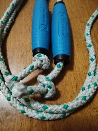 Corda per saltare Domyos blu