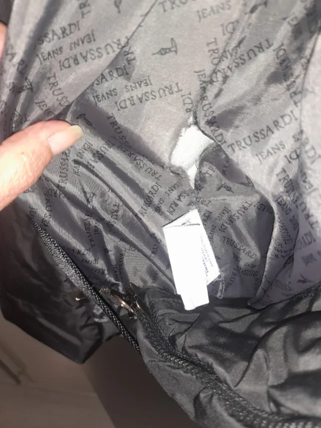 Giacca Trussardi Jeans nera taglia M