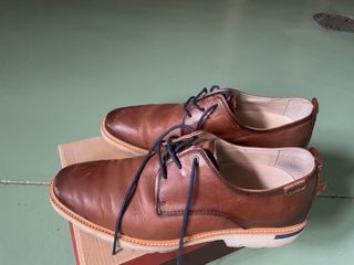 Zapatos Pikolinos Piel Marrones Hombre.