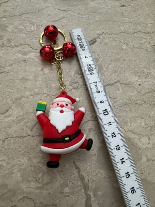 Portachiavi Babbo Natale con campane